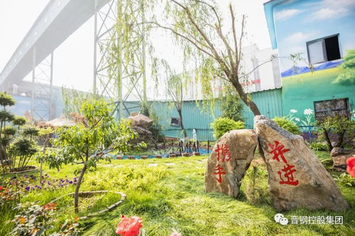 晉鋼控股集團工廠變景區,生態燒結廠華麗亮相